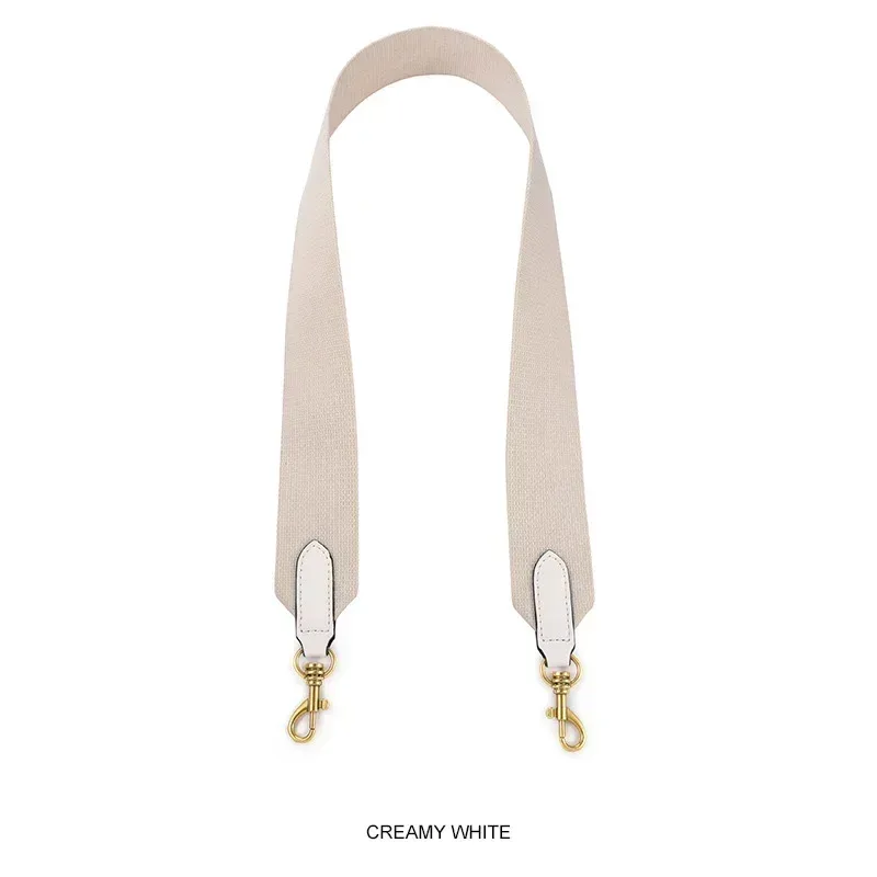 5cm/6.3cm de large sac en polyester sac à bandoulière sangle sac à main large ceinture pour sac à bandoulière concepteur ceinture sangle de remplacement 100cm