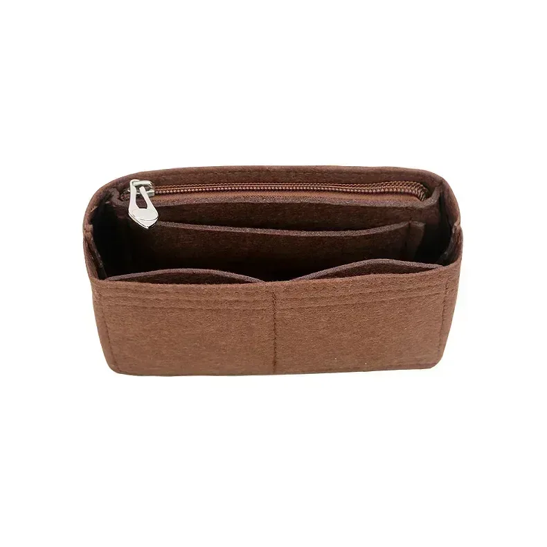 organisateur de sac en feutre pour mini sac fourre-tout timid, insert de rangement intérieur pour sacs à main, organisateur de sacs de taille mini
