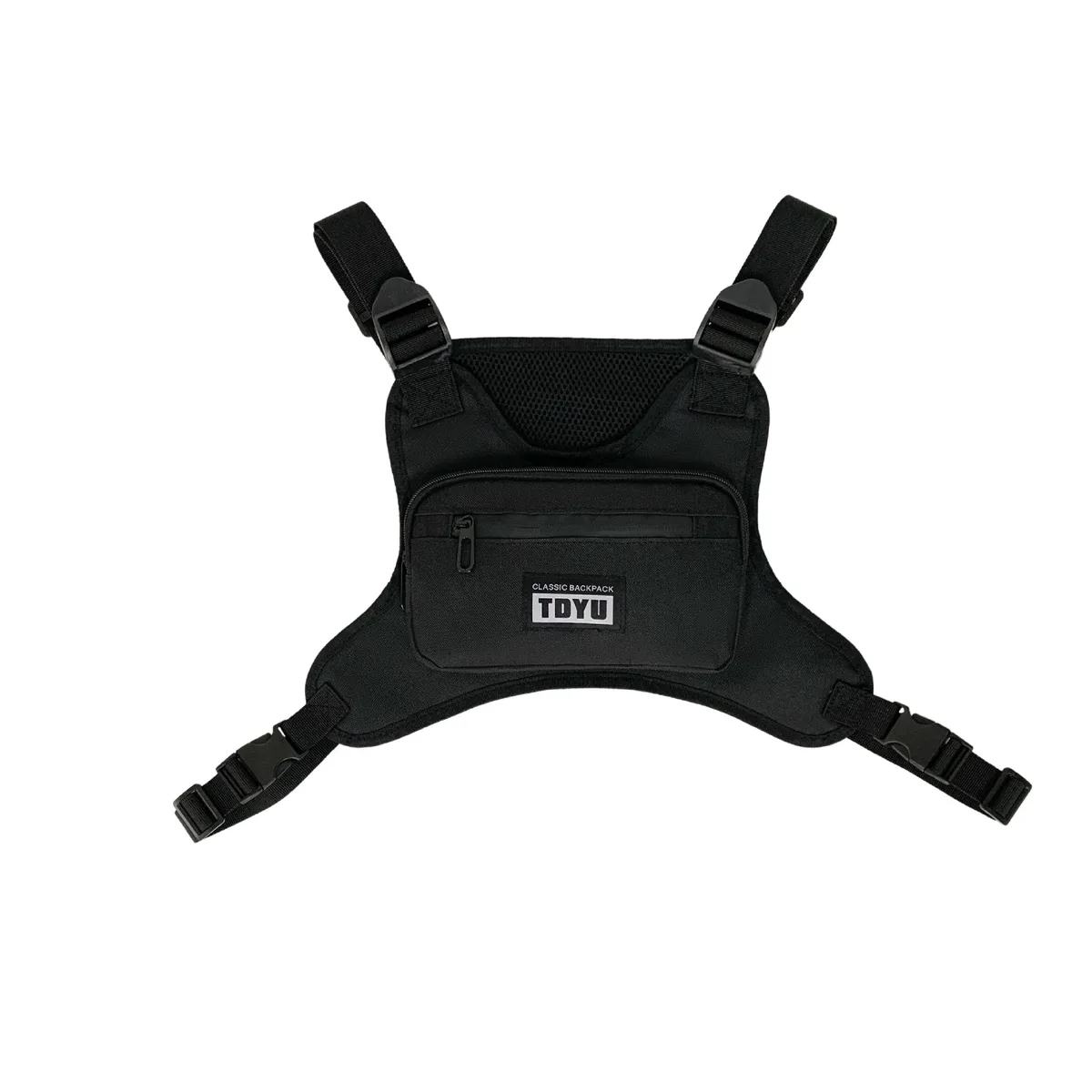 dulchest-sac à dos fonctionnel pour homme et femme, orange, noir, gris, hip hop techwear glabag, outdoor dehors, 2023