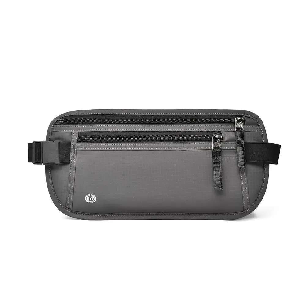 sac de voyage rfid créatif multicolore pour passeport, certificats personnels, portefeuille antivol, sac banane pour voyages d'affaires