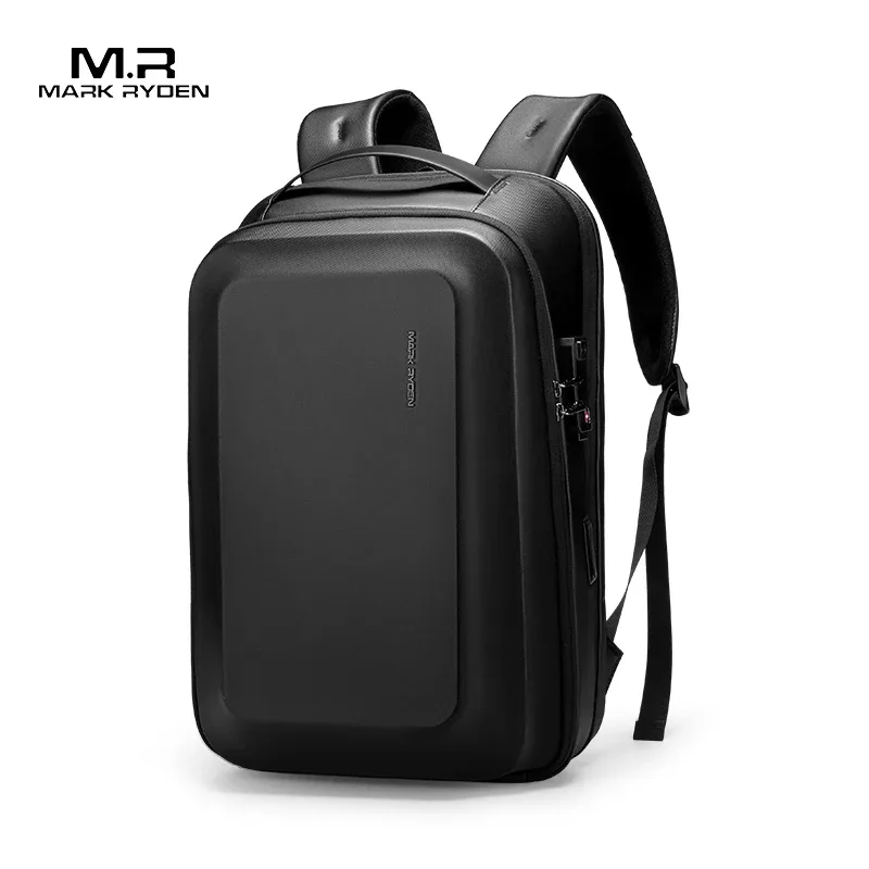 sac à dos antivol pour les trajets quotidiens mark ryden, serrure tsa, design multi-poches pour ordinateur portable, tablette et gadgets technologiques
