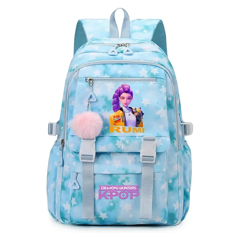sac à dos kpop demon hunters pour étudiantes, lycéennes, collégiennes, polyvalent, adapté au quotidien et aux activités de plein air