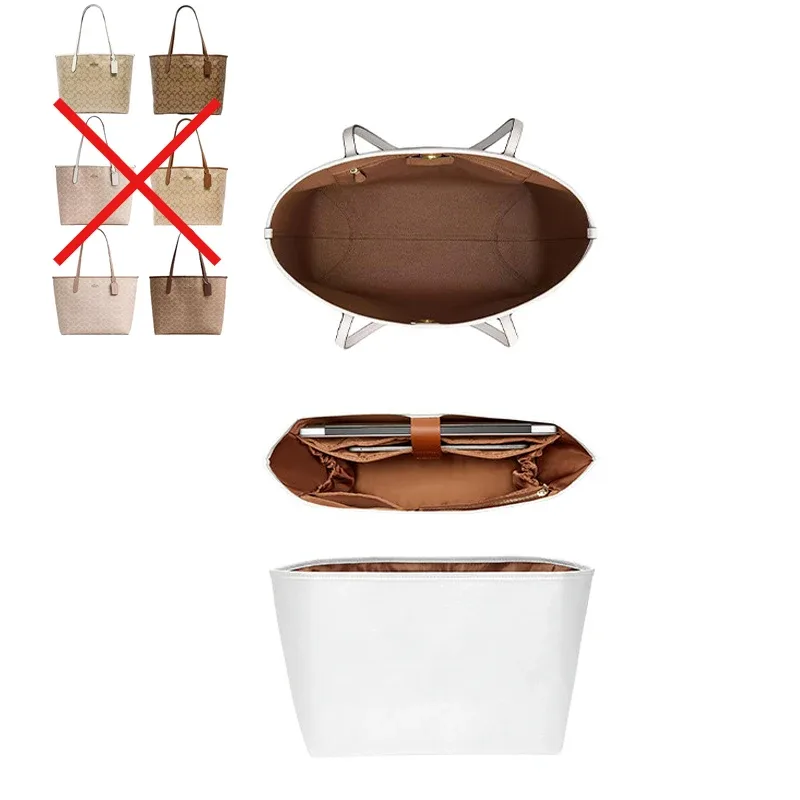 organisateur de sac en papier dupont imperméable pour city33 – insert de maintien de forme léger et imperméable, base de sac intérieure, accessoires