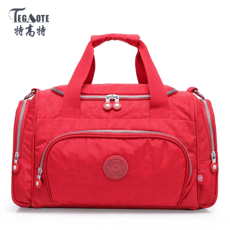 sacs à main en nylon de marque pour femmes, sac de voyage léger, sac de voyage à main, bagage à main pour voyage