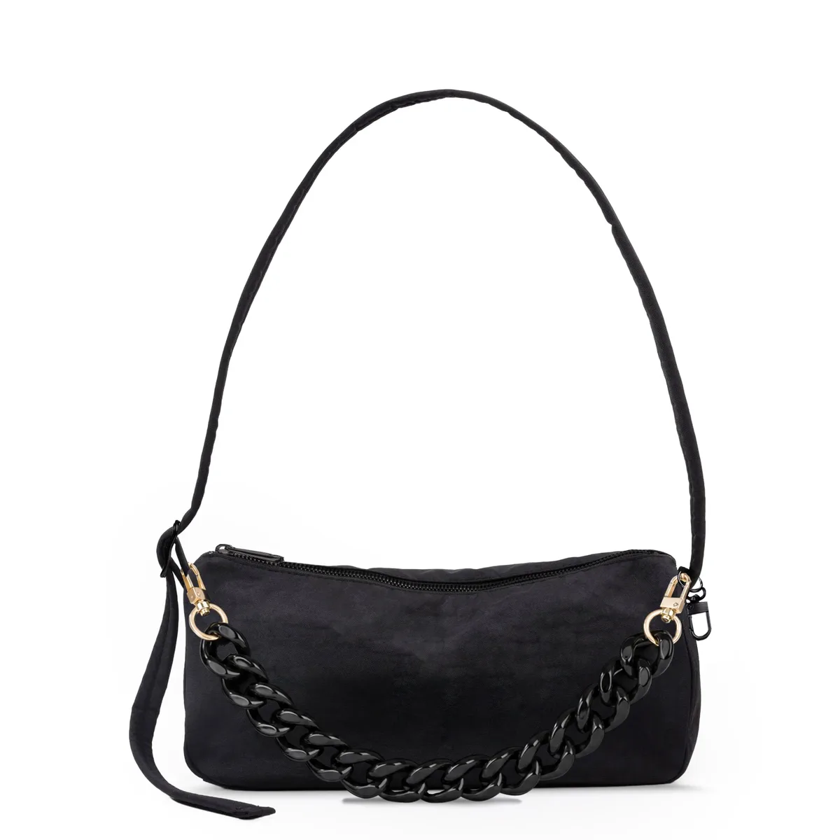 sac mini loaf en nylon, sac bowler grande capacité pour femmes, sac à bandoulière tendance pour le travail, sac de shopping et sac bandoulière