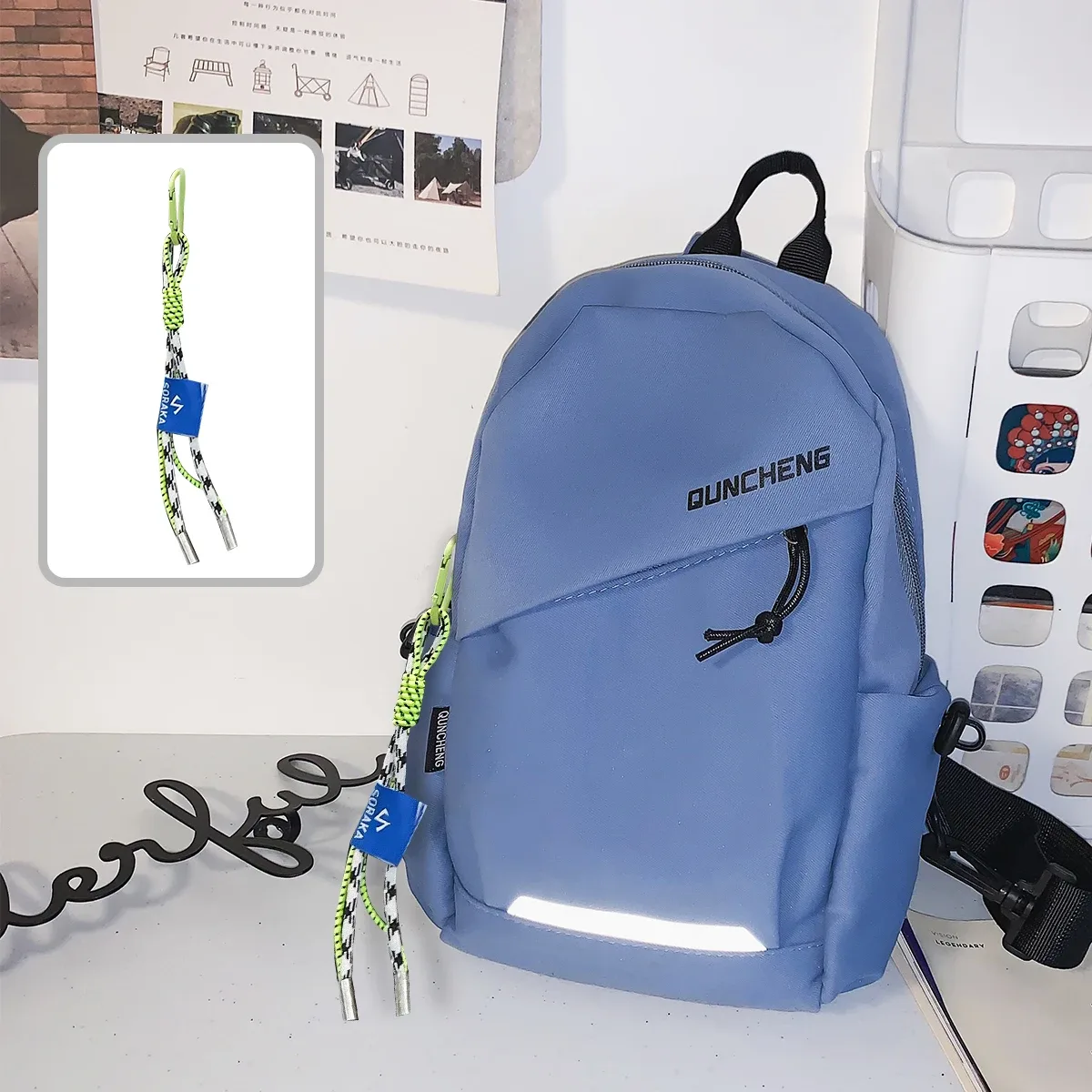 sac à bandoulière pour hommes, petit sac à dos à bandoulière simple, sac de poitrine pour femmes, cyclisme, sport, escalade, tablette pour garçons, léger mo
