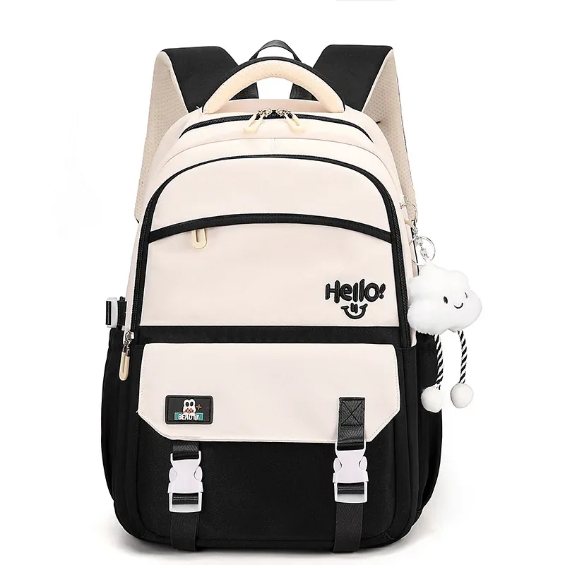 sac à dos pour enfants pour filles, cartable d'école primaire simple de grande capacité, sacs d'école pour collégiens