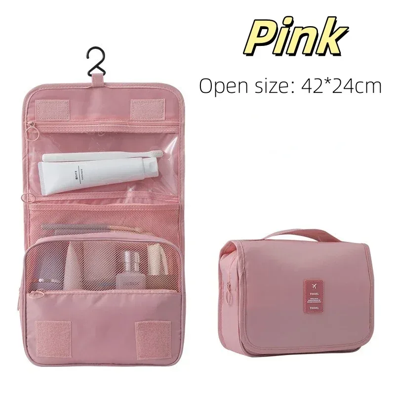 sac de voyage imperméable de qualité supérieure pour femmes, organiseur de produits de toilette durable, pochette de rangement cosmétique, sac d'accessoires de salle de bain