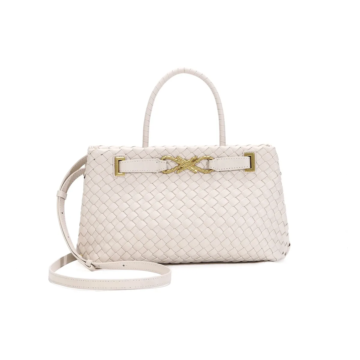 sac fourre-tout tissé pour femme en cuir végétalien, sac à bandoulière, sac à main de créateur avec poignée supérieure, sac sous le bras tendance, pochette pour téléphone