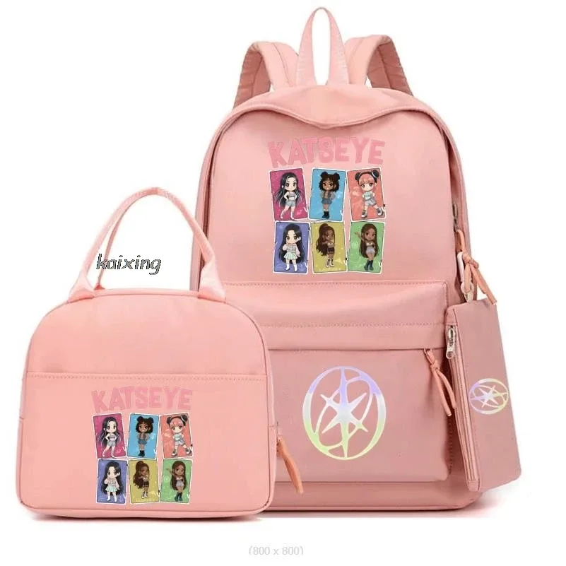sac dos oxford université animaux dessin anime blanc bleu rose poignée amovible pliable extensible grande capacité doublure nylon