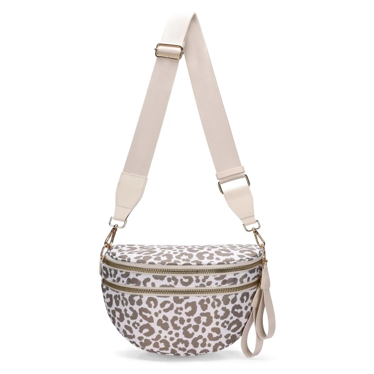 doyogi noir et blanc à carreaux spacieux bum sac sacs à bandoulière pour femmes en nylon essentiels de voyage sac de maman sac à couches pour maman