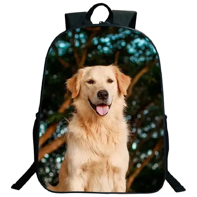 sac à dos imprimé de troupeau des contribuables allemands, grande capacité, sacs d'école pour garçons et filles, sac à dos mignon pour chien corgi husky, sac de voyage étanche, cartable