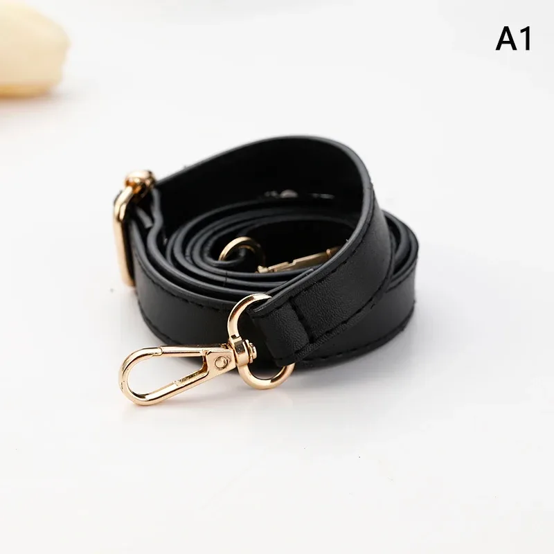 sangle réglable en cuir pu pour sac à bandoulière, remplacement de la sangle de sac initié, accessoires de sac à main, largeur de 130cm, 1.8cm de long