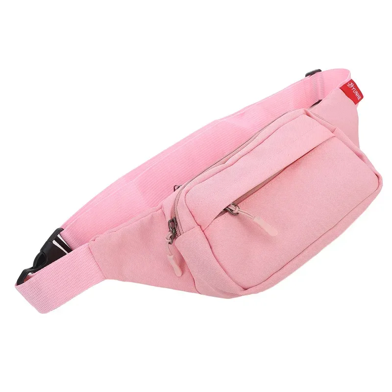 2025 hommes sport fanny pack mode téléphone femme poitrine sac unisexe taille sac femmes petite toile épaule décontracté sacs à bandoulière