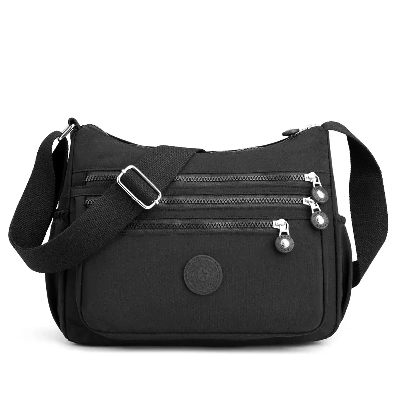 sac à bandoulière pour femmes, sacoches imperméables en nylon pour dames