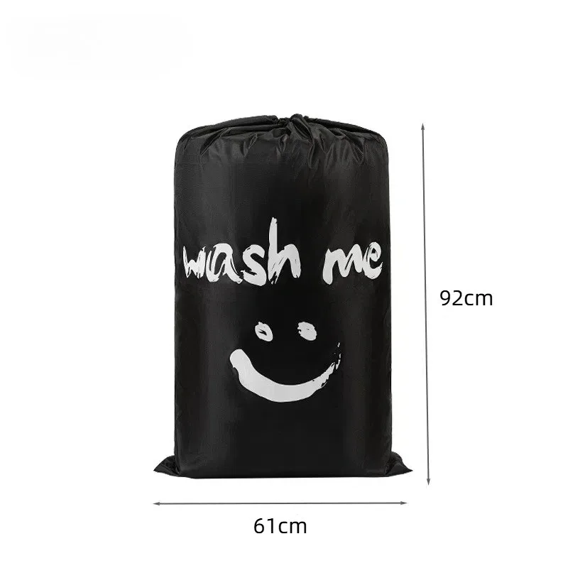 sac à linge domestique, pochette de rangement de voyage, lavable en machine, organisateur de vêtements sales, sac à cordon de lavage, sac de grande capacité
