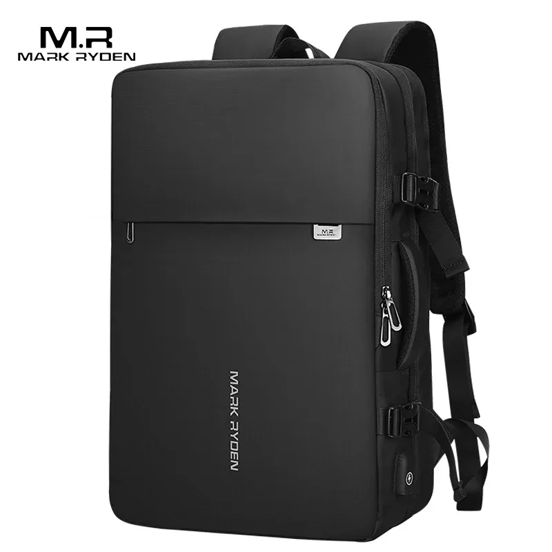 mark ryden-sac à dos pour ordinateur portable 17 pouces pour homme, chargeur usb, multicouche, sac de voyage pour homme d'affaires, antivol