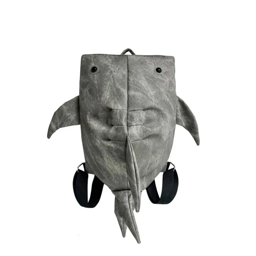 sac à dos en forme de baleine animale de grande capacité, sac à dos oxford grillé, sac à dos étanche à fermeture éclair, sac initié au collège pour étudiants