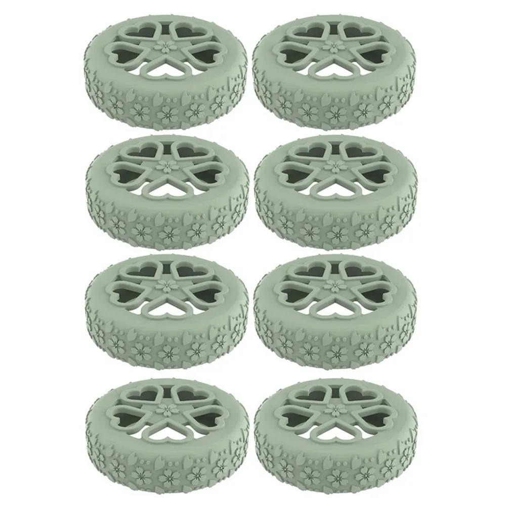 protector wheel covers nylon shock absorbent silent voyage baggage accessories multiple colors easy install