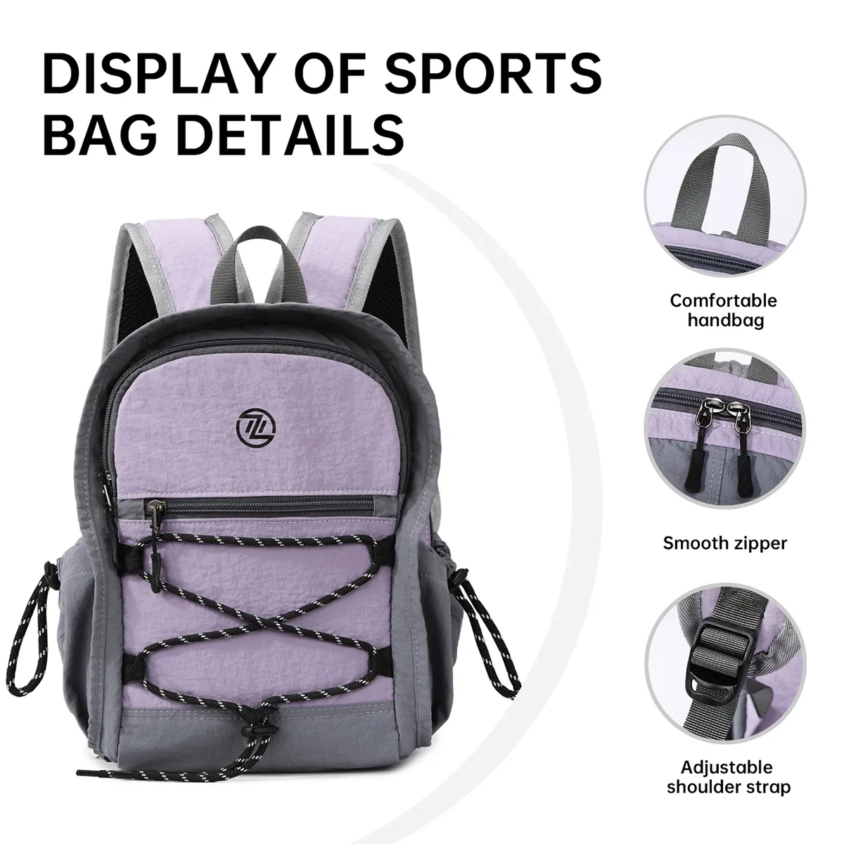 sac à dos mini léger multi-usage, petit sac à dos de voyage, sac à dos de randonnée, de cyclisme, de camping, de loisirs pour femmes