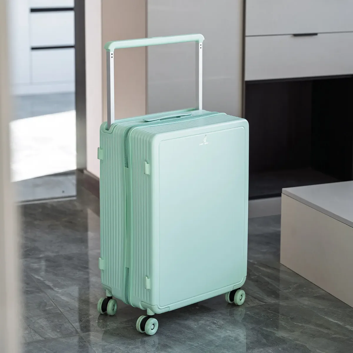 klqdzms valise à fermeture éclair pour femme, valise à roulettes avec cadre en aluminium pour homme, bagages de voyage de grande capacité de 20, 24, 26 et 28 pouces