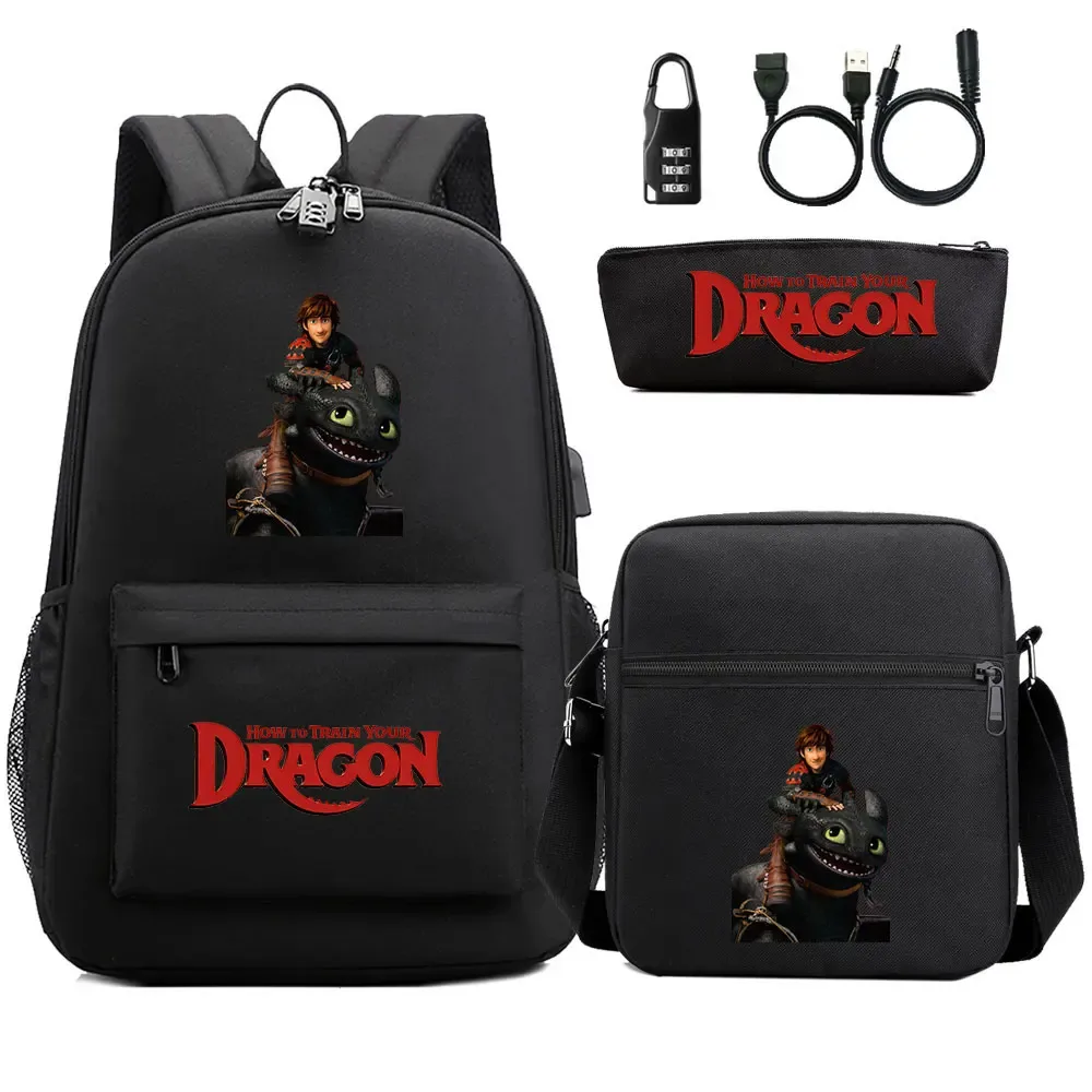 sac dos oxford université logo how to train your dragon motif dragons poche téléphone portable bandoulière arquée fermeture éclair usage enfant voyage