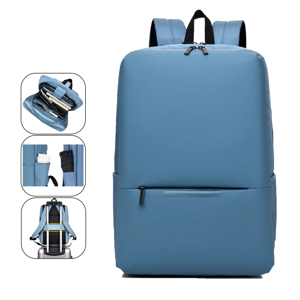 sac à dos d'école multifonction pour hommes, en nylon, de haute qualité, pour ordinateur portable de 14 pouces, pour livres, école, ordinateur bussinese