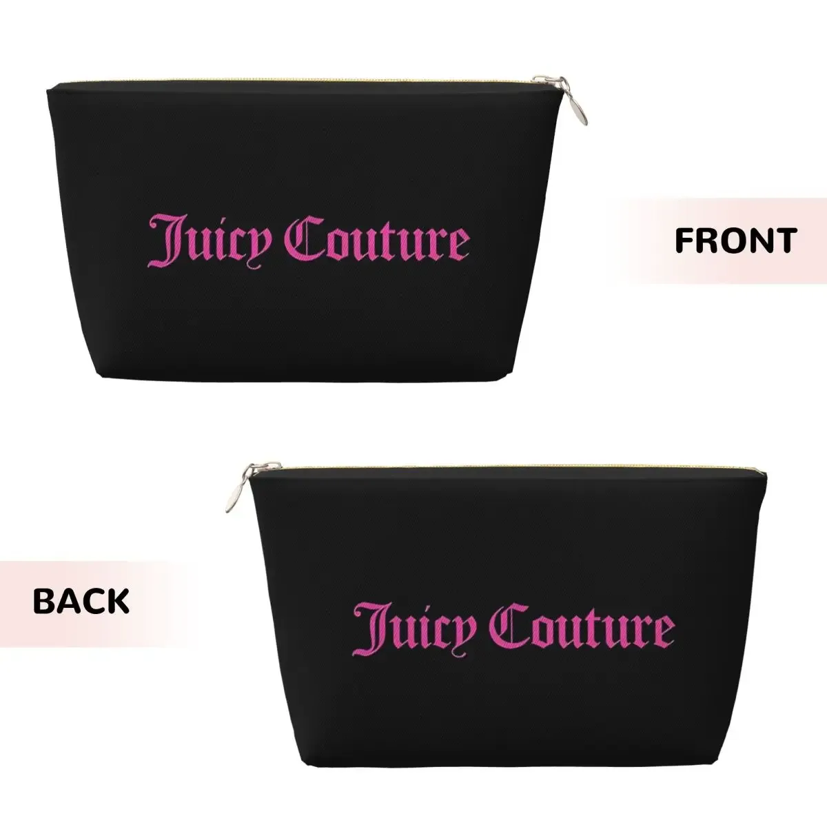 sac de toilette de voyage en cuir j-juicy-c-couture, sacs à maquillage tendance, organiseur de maquillage pour l'extérieur