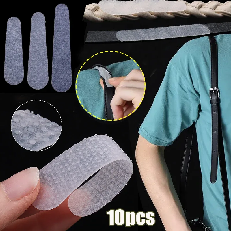 Patches Antidérapants Adhésifs Silicone Bandoulière Épaule Sac Voyage Usage Facile Durabilité Motifs Billes Friction Contact