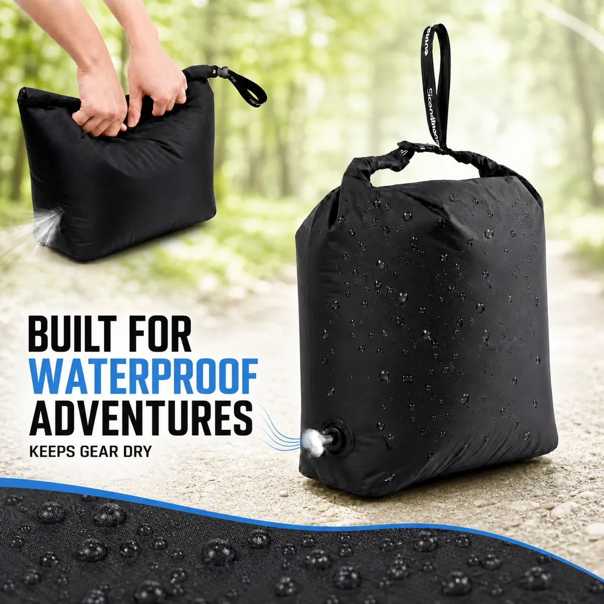 sacs de compression étanches pour vêtements, sacs de rangement sous vide, organisateur de bagages de voyage, cubes de compression pour gagner de la place sans pompe