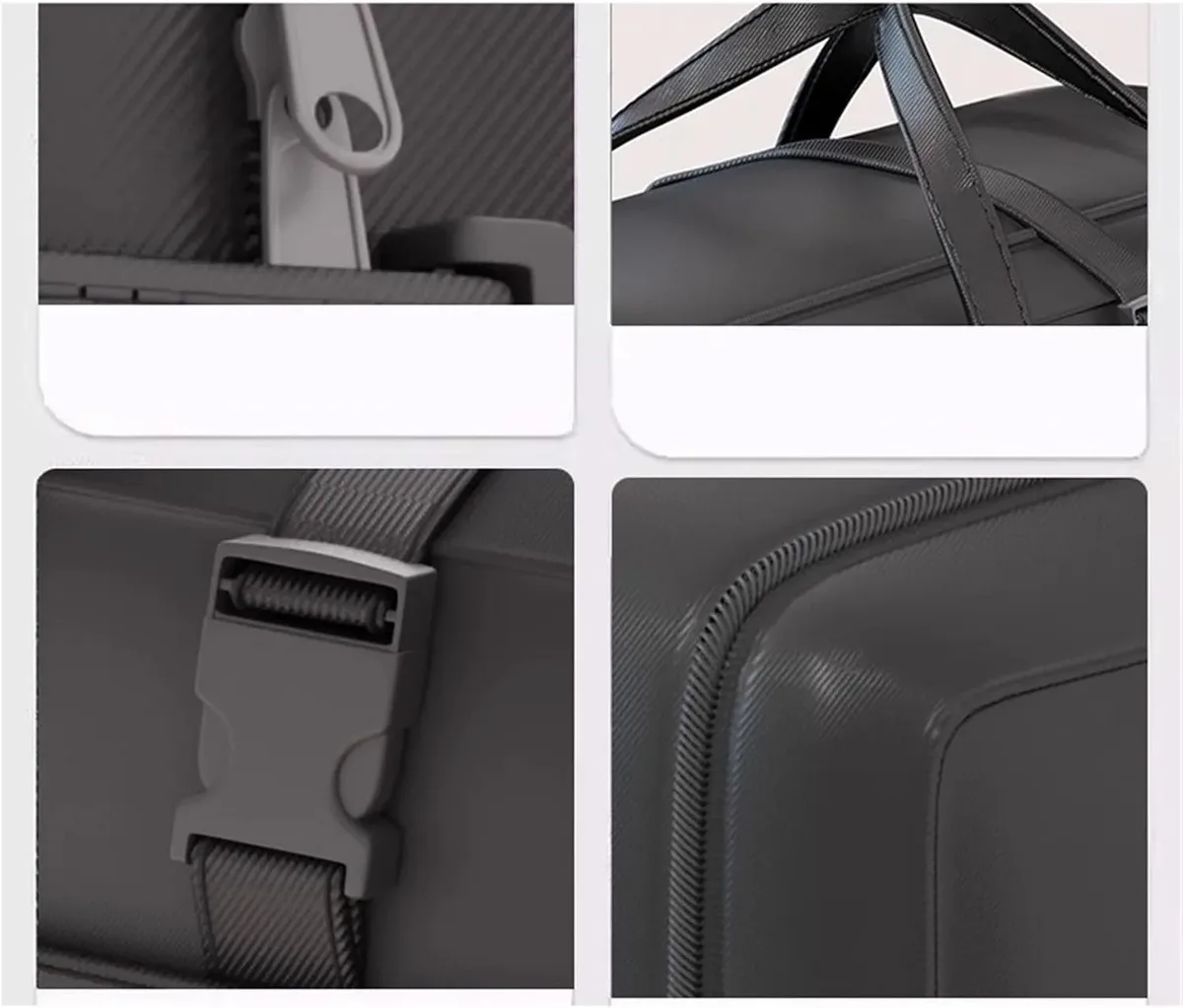 grand sac de voyage pliable et imperméable, sac à main durable, design peu encombrant pour valise à roulettes