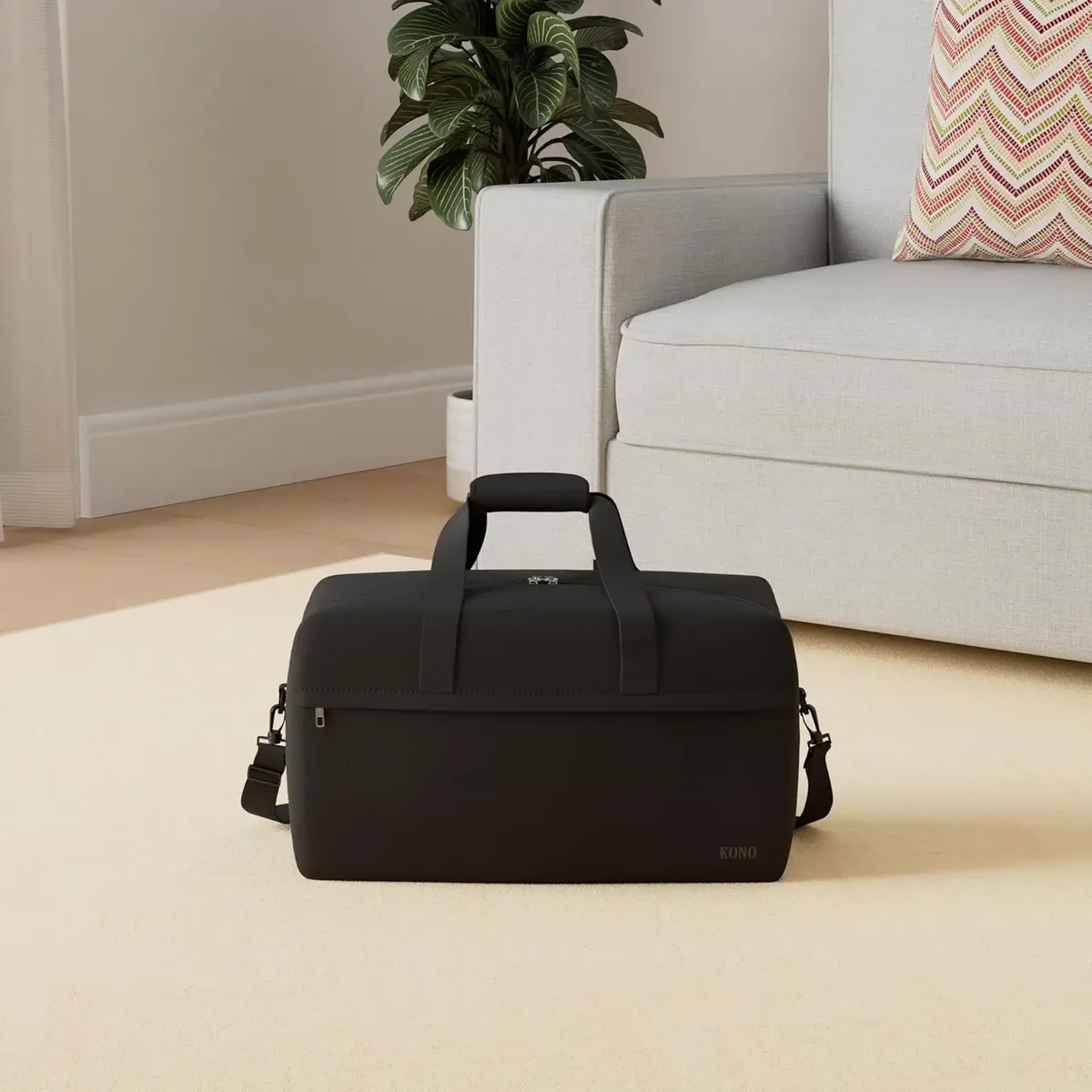 kono-sac de voyage à main unisexe, sac de week-end ryanair, sac de gym pour voyage et fitness, compact et pratique