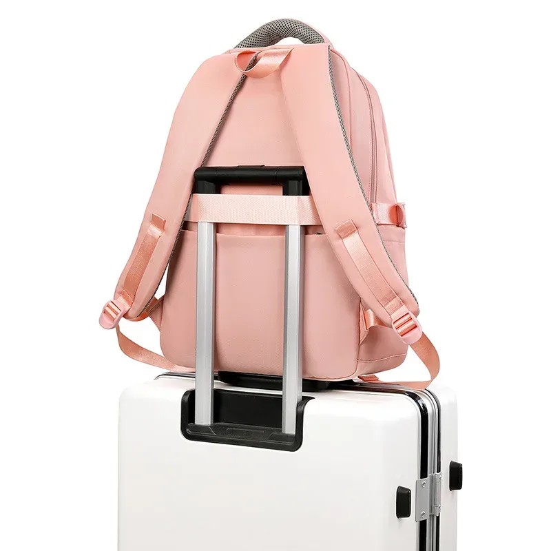 fille école sac à dos jeunesse grande capacité sacs à dos en nylon cartable sac à dos multi poches sac à dos décontracté sac de voyage