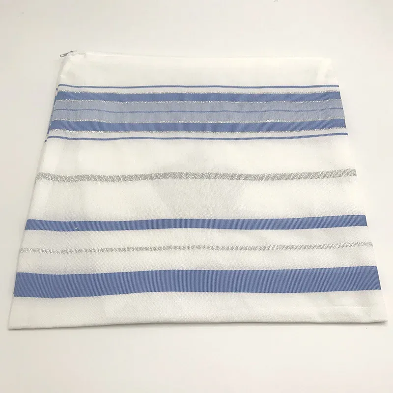 sac juif pour grandit/tallis/châle de prière, sac brodé, sac de tefillin judaic (uniquement un sac de rangement)(10.24x10.24 pouces)
