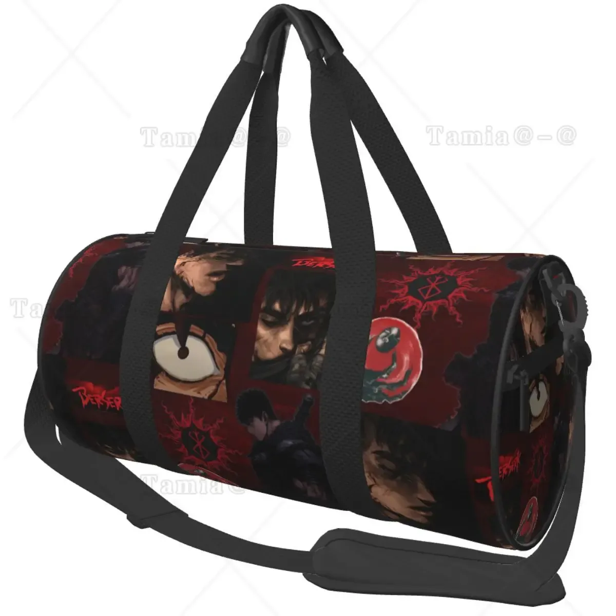 bereserk-sac de sport étanche avec poche pour homme et femme, anime japonais, sac à dos de voyage, sac de week-end, sac de sport de natation