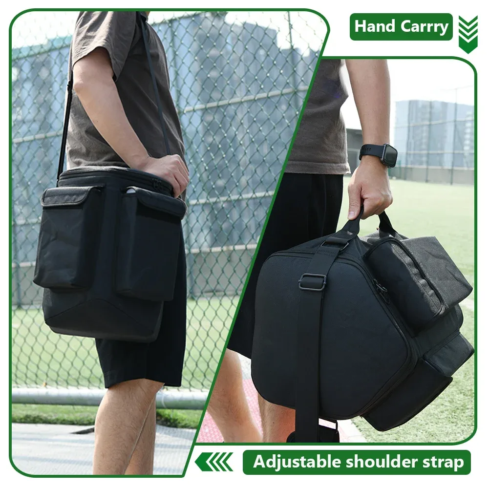 étui de transport de voyage avec poignée, bandoulière et poche pour accessoires, sac de rangement portable, sac à bandoulière pour bose s1 pro+/s1 pro
