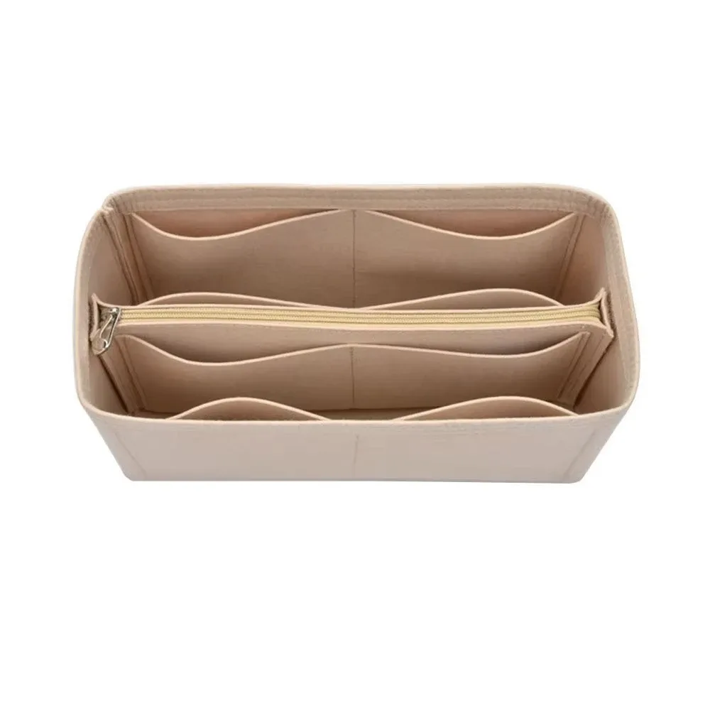 feutre insérer doublure sac à main organisateur pochette sac à main sac fourre-tout sac interne pour liz visetos, 3 styles