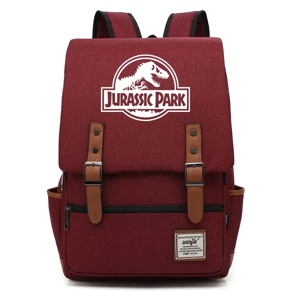 b3303 sac à dos tendance dinosaure jurassic park world avec boucle pour enfants, adolescents, étudiants, femmes et hommes