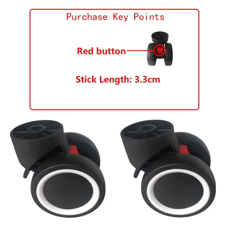 roues universelles amovibles plastique noires métalliques accessoires remplacement bagages pièces réparation travail atelier voyage modification valises
