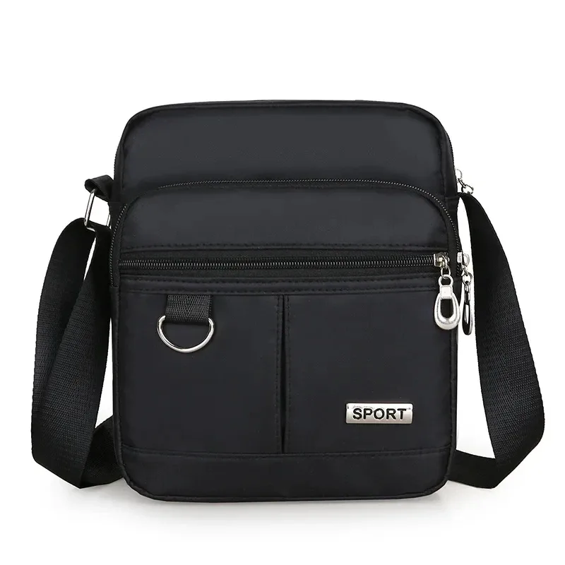 petit sac à bandoulière décontracté pour femmes, porte-monnaie multifonctionnel, portefeuille en nylon, sacoche étanche pour téléphone portable