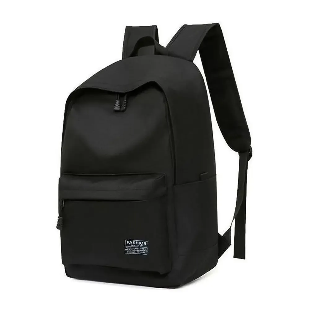 sac à dos minimaliste décontracté, grande capacité, multi-compartiments, voyage, tendance, cartable pour étudiant, sac d'ordinateur, sac d'affaires