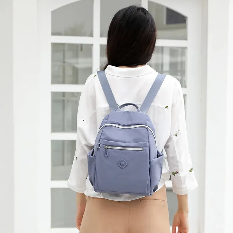 sac à dos de grande capacité pour femmes, style doux, tendance, version coréenne, sac de voyage résistant à l'eau, cadeaux pour couple