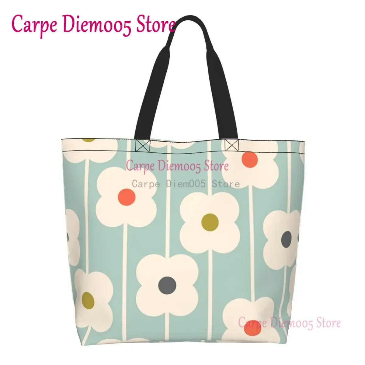 orla kiely sac fourre-tout grande capacité pour femme, sac d'épicerie pour femme, initié