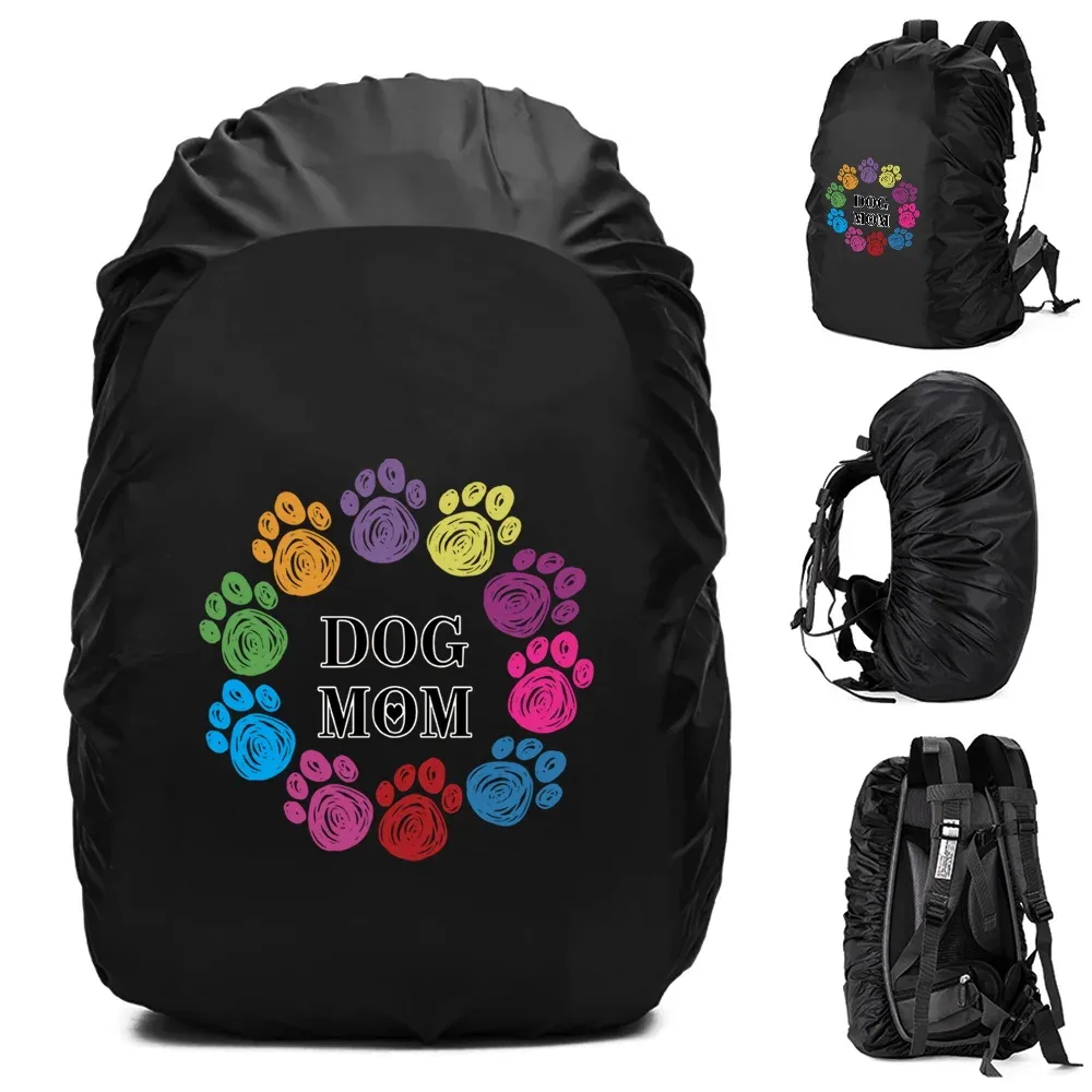 20-70l sac à dos housse de pluie housse anti-poussière pour sac arrière empreintes imprimé étanche camping randonnée sac d'escalade pour housse de pluie
