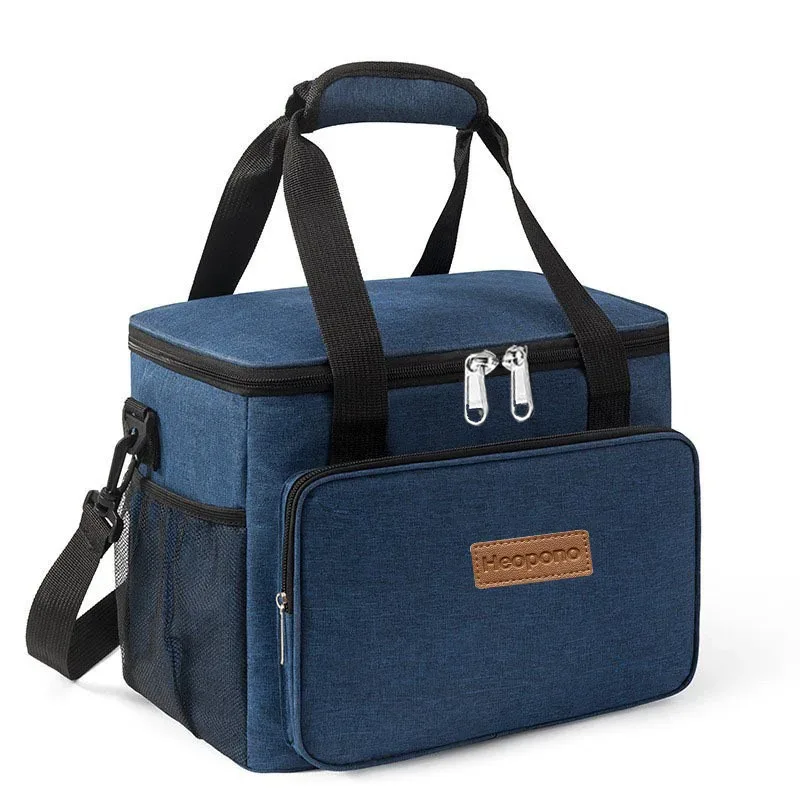 sac isotherme de 15 l en tissu oxford pour femme, sac à bandoulière portable pour aliments, sac isotherme pour adulte