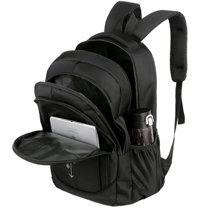 sac à dos de bonne qualité pour hommes, pochette d'ordinateur, tendance, voyage d'affaires, sac d'école de grande capacité, en vente