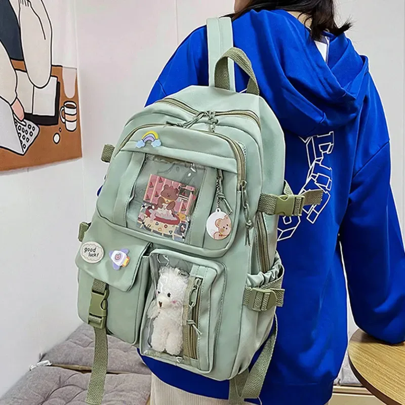 mode filles sac à dos nouvelle grande capacité style coréen femmes sacs à dos mignon étudiant école sac à dos polyvalent femmes sac