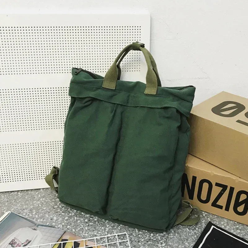 mara's dream sac à dos pour femmes rétro dames toile loisirs sacs à dos mode sacs d'école grande capacité vert voyage mochila 가