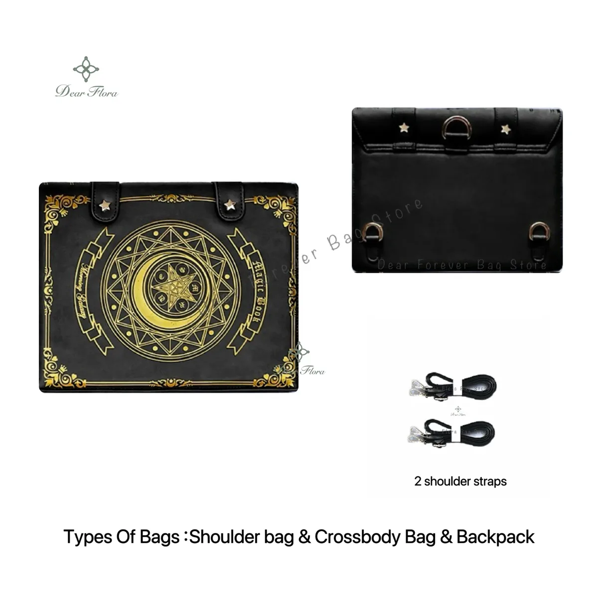 y2k livre magique lolita ita sac gothique sac à bandoulière filles poche transparente mignon bandoulière sacs à main femmes mini sacs à dos sac à main