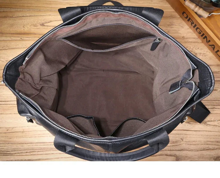 pndme designers fait à la main en cuir de vachette tanné végétal hommes porte-documents noir en cuir véritable femmes grande capacité sac à main pour ordinateur portable